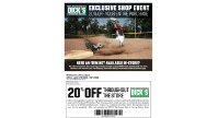 CVLL Discount Days at Dick's March 31st - April 3rd